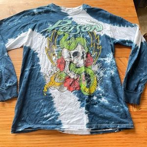 Poison long sleeve tie dye